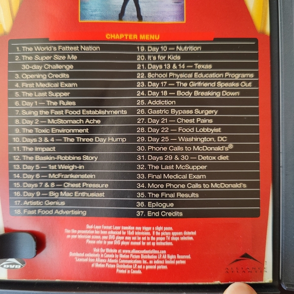 DVD | Morgan Spurlock's | Super Size Me - Picture 4 of 9